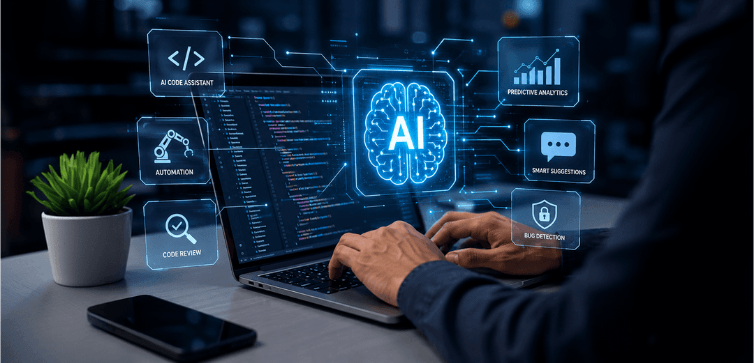 AI in software development- banner image-blog